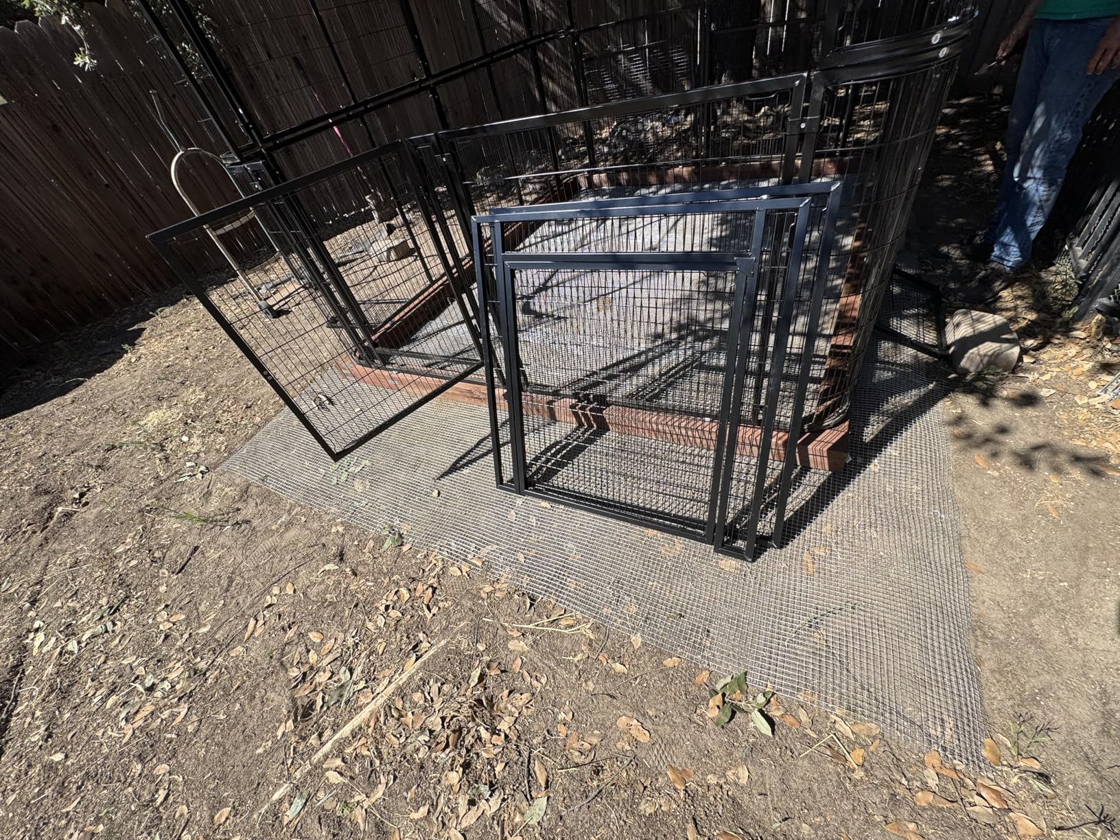 87-Inch Heavy Duty Walk-in Bird Cage - Large Outdoor Aviary Metal Birdcage with Stand, 7.22x5.25x6.8ft Flight Space for Macaw, Budgie, Conure, Lovebird, Parakeet, Cockatiel customer photo 1