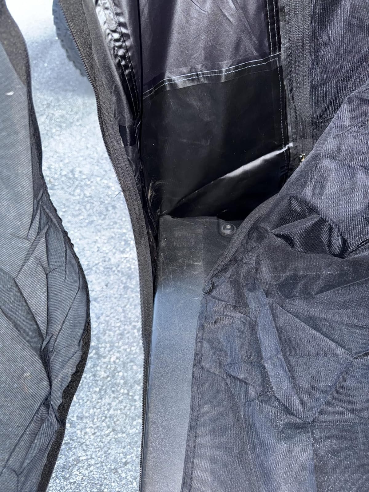 JOYTUTUS Truck Tent with Awning, Truck Bed Tailgate Tent Pickup Camping Tent Canopy (Only Fits Full-Size Truck with Soft Topper or Camper Shell) customer photo 1