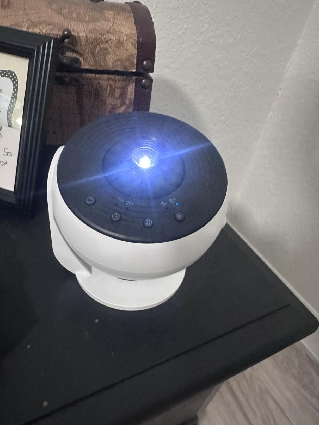Galaxy Projector Night Light, 13-in-1 Star Projector for Bedroom, White | Planetarium Projector and Night Light Projector with 13 Space Scenes, Ceiling Projection, 360° Rotation, Focus and Timer customer photo 2
