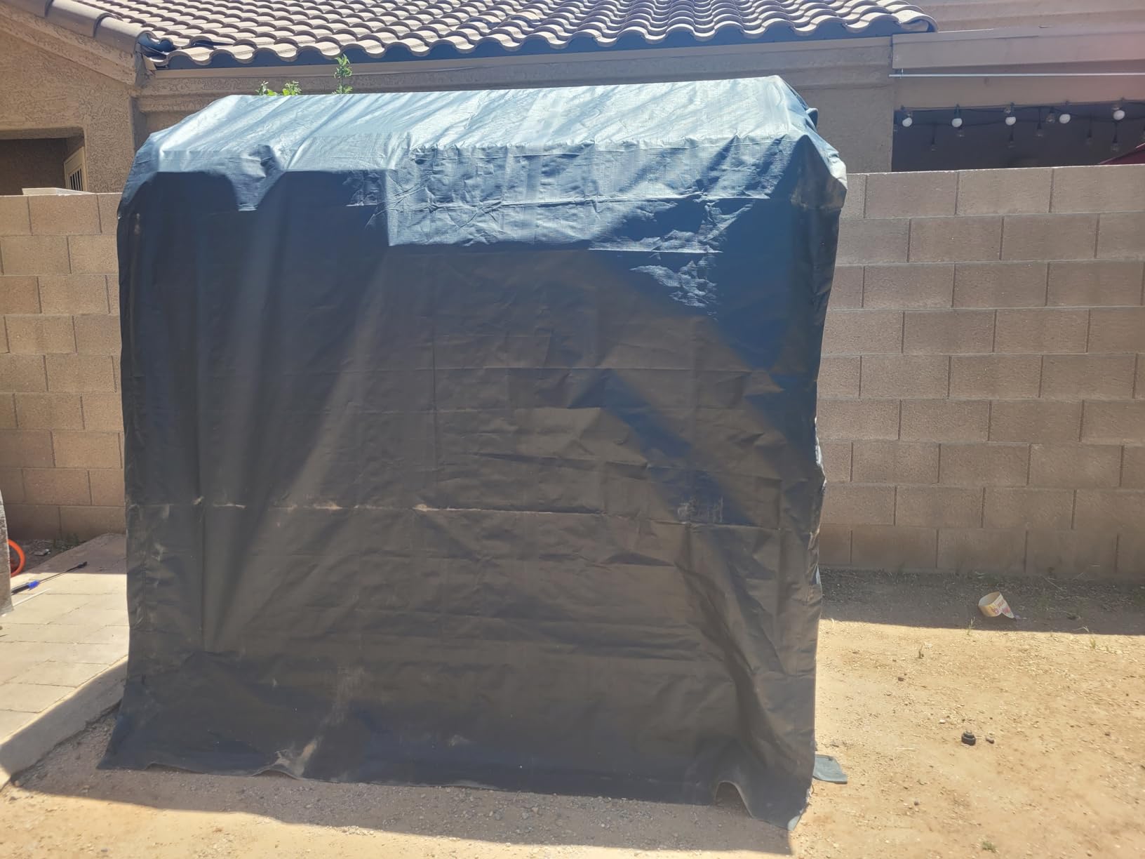 GARTOO 6 x 3ft Outdoor Cycle Storage Shelter customer photo 1
