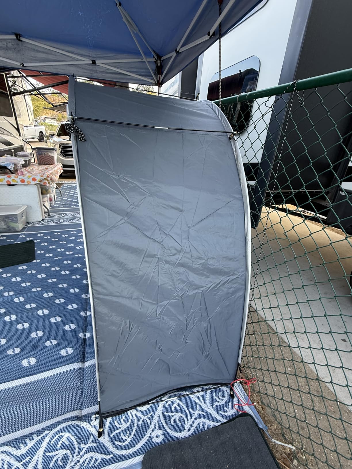 UNP Bike Storage Shed Tent - PU4000 Waterproof 2-4 Bikes customer photo 1