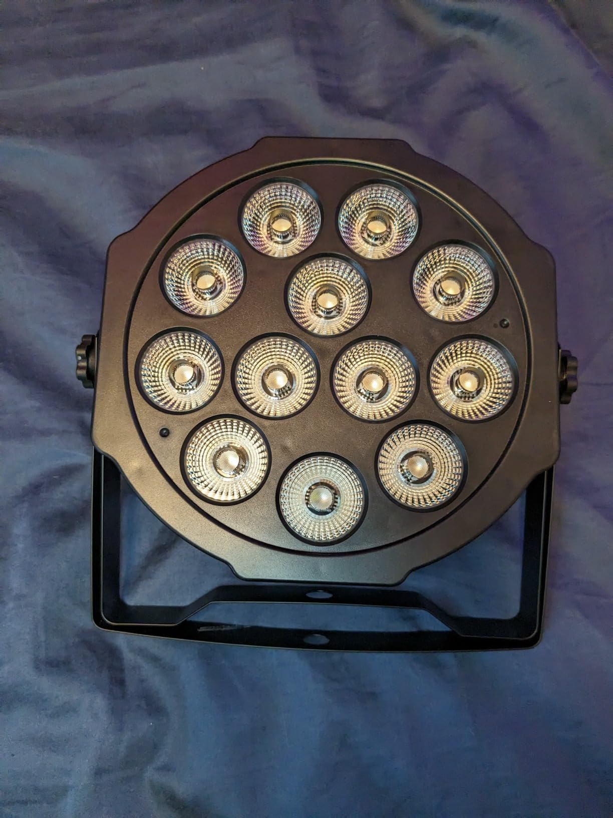 Rechargeable Par Lights Uplights RGBWA+UV 6-in-1 LED Battery Powered Stage Lights with Remote & DMX Control, Sound Activated for Festivals, Weddings, Bars, Churches, DJ customer photo 2