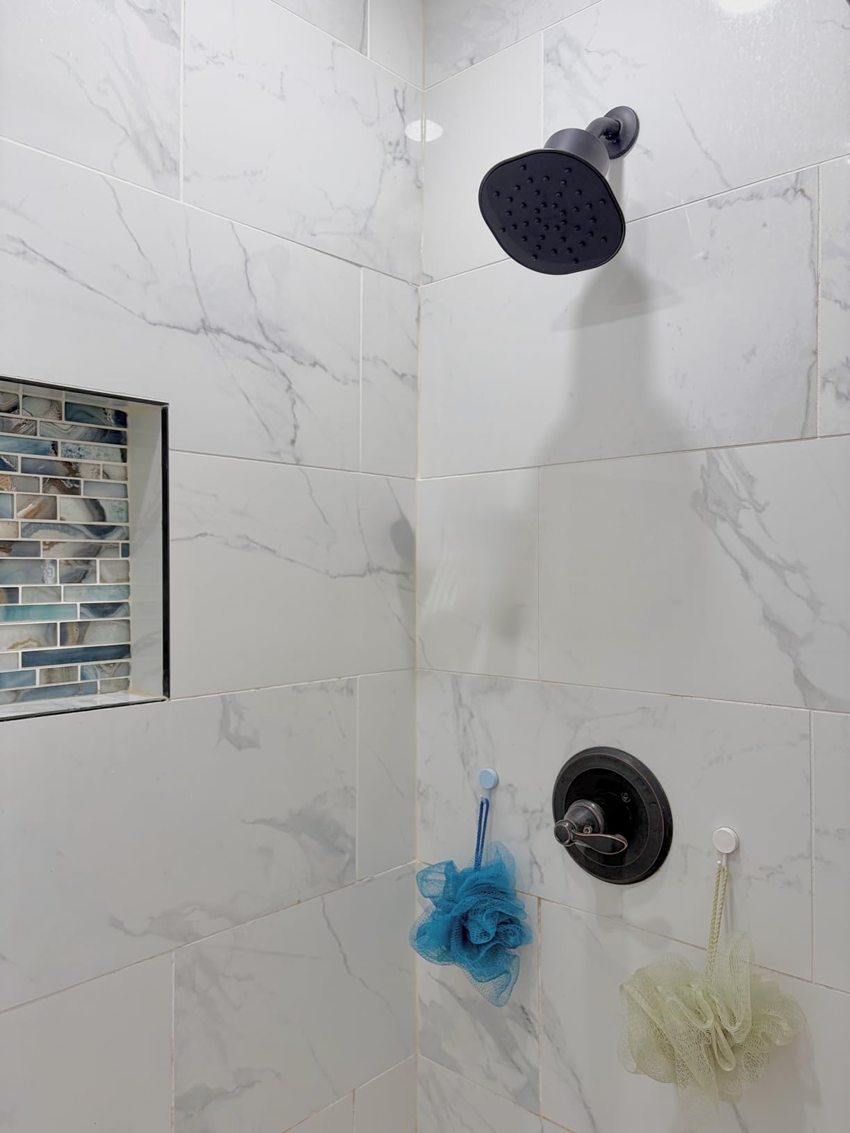 Afina Filtered Shower Head, High Pressure Rainfall (Matte Black) customer photo 1