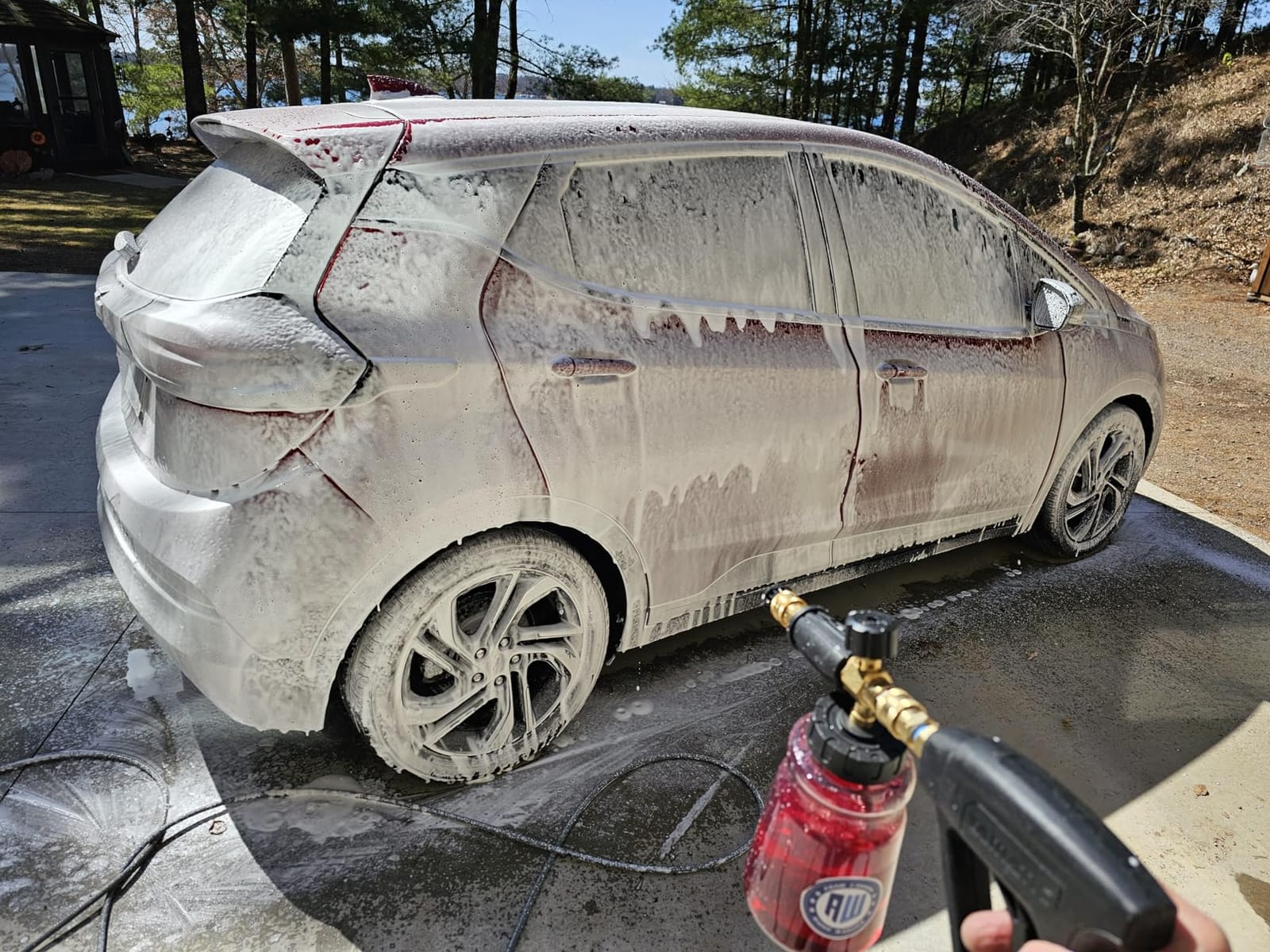 RIDGE WASHER Pressure Washer Undercarriage Cleaner, with Foam Cannon | 16 Inch Undercarriage Washer, Under Car Cleaner with Straight Extension Wand, 4000 PSI customer photo 2