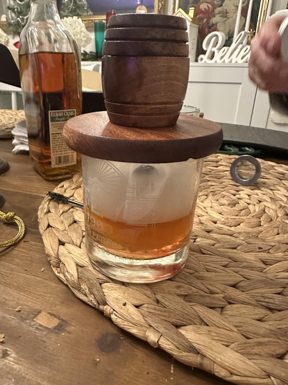 Whiskey Smoker Kit with Torch, Birthday Gifts for Him, Men, Dad, Husband | Cocktail Smoker Infuser Kit Old Fashioned Drink Smoker Kit with 8 Wood Chips Bourbon Whiskey Gifts customer photo 2