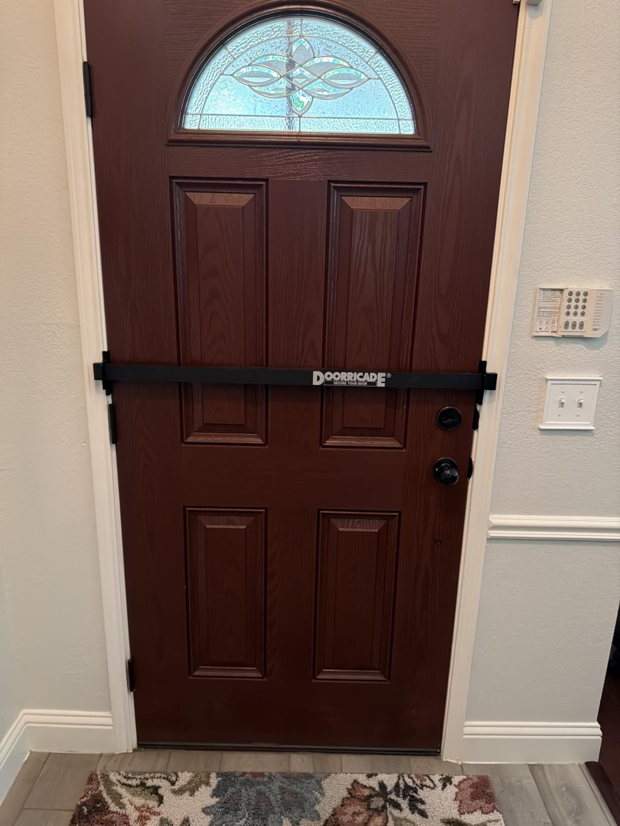 Doorricade Security Bar - Fits an Inward Opening Door up to 32