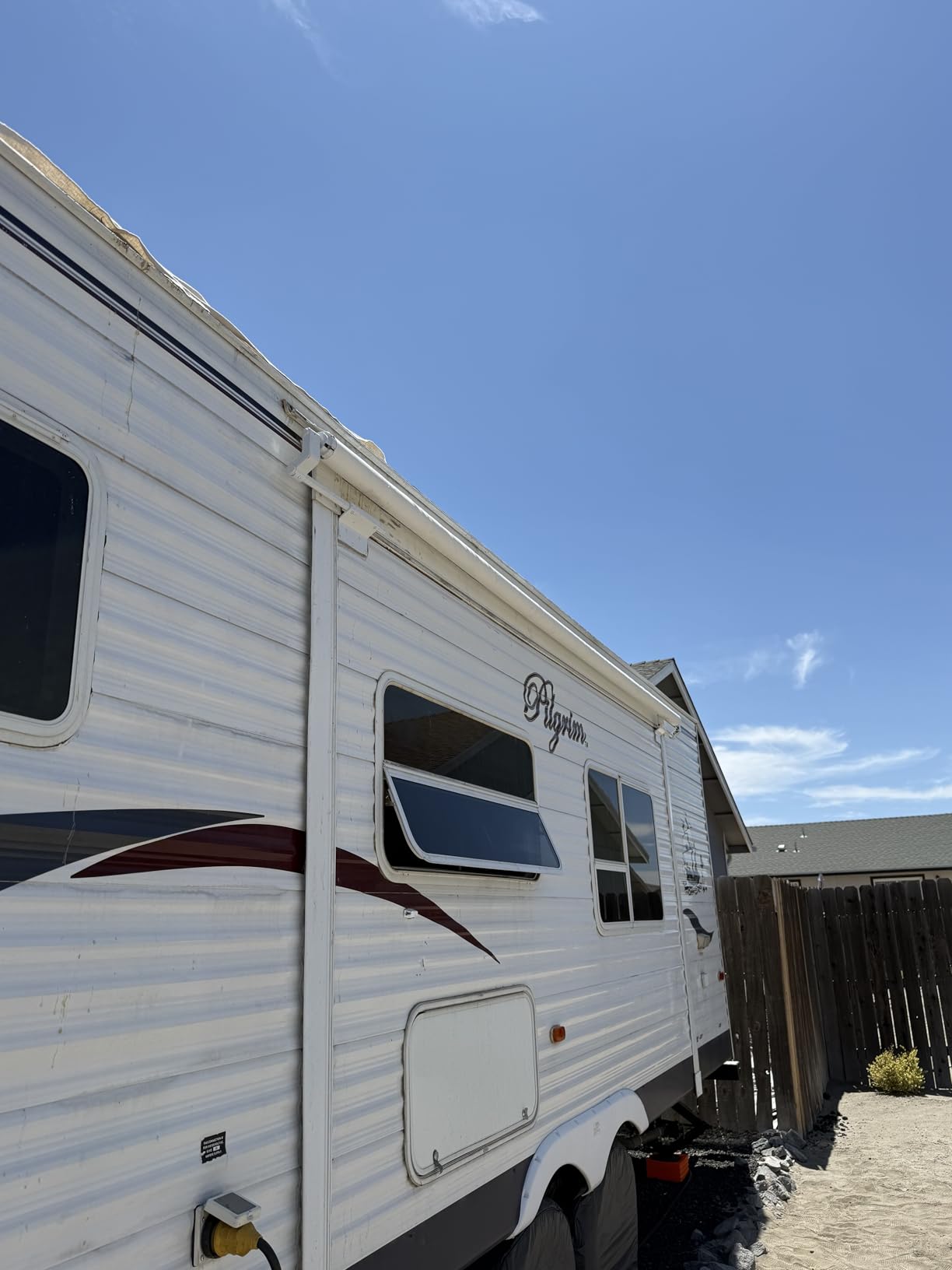 Dulepax RV Slide Out Awning Kit - Modular Camper Awning for RVs, 5th Wheels, Travel Trailers and Motorhomes, Black, 13'3'' (12'7'' Fabric) customer photo 1