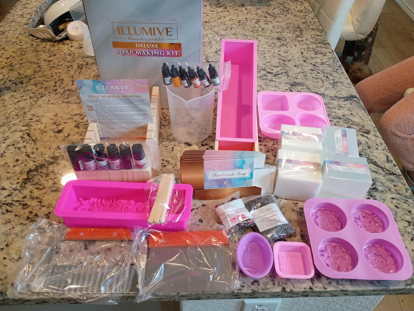 Illumive Deluxe Soap Making Kit - Soap Kit Includes All Soap Making Supplies, DIY Soap Making Kit customer photo 2