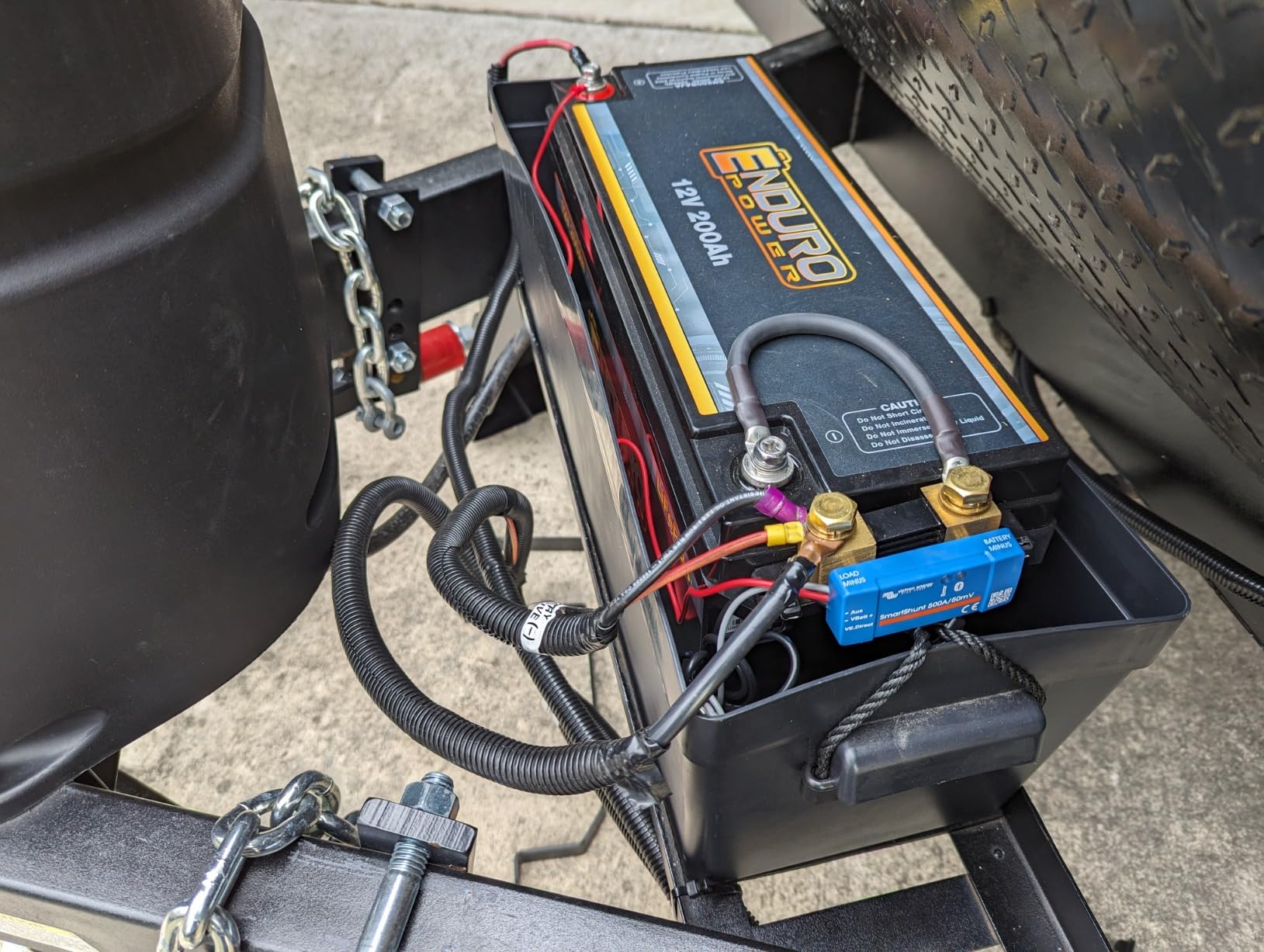Victron Energy SmartShunt IP65 Battery Monitor (Bluetooth) - Victron Smart Shunt - 6.5V-70V, 300 amp customer photo 1