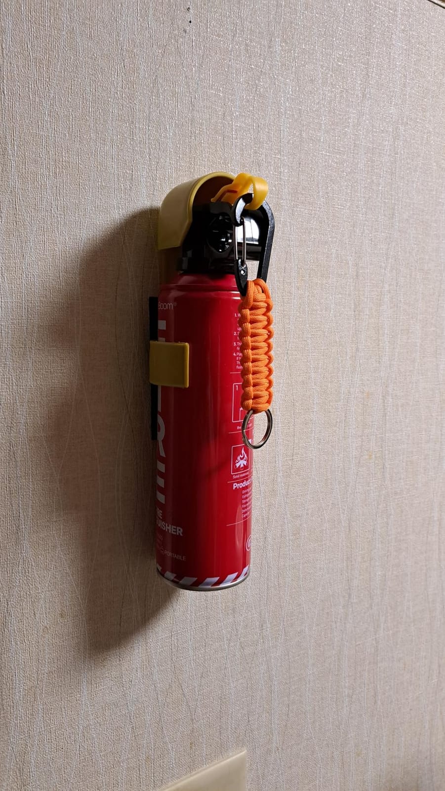 AmzBoom Fire Extinguisher for Home, Car, Kitchen, and Boat 3-Pack, Portable Extinguishing Aerosol Spray Compact A, B, C, K - Includes Mounting Brackets for Easy Access customer photo 1