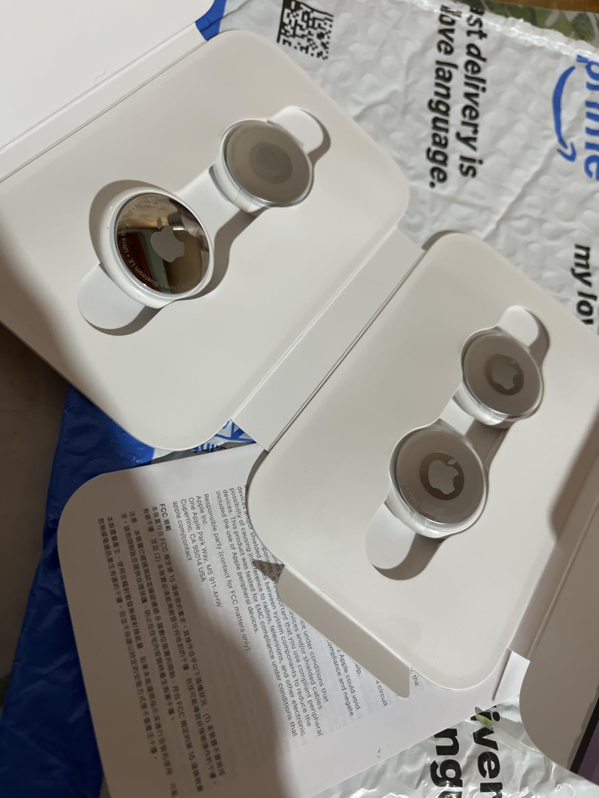 Apple AirTag Tracking Device, 4-Pack (Renewed) customer photo 1