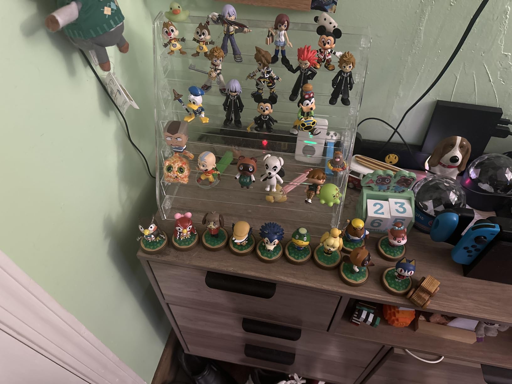 Clear Display Shelf for Funko Bitty Pop! Mini Collectible Toys Display Shelf Compactable with Doorables-7 Layers customer photo 1