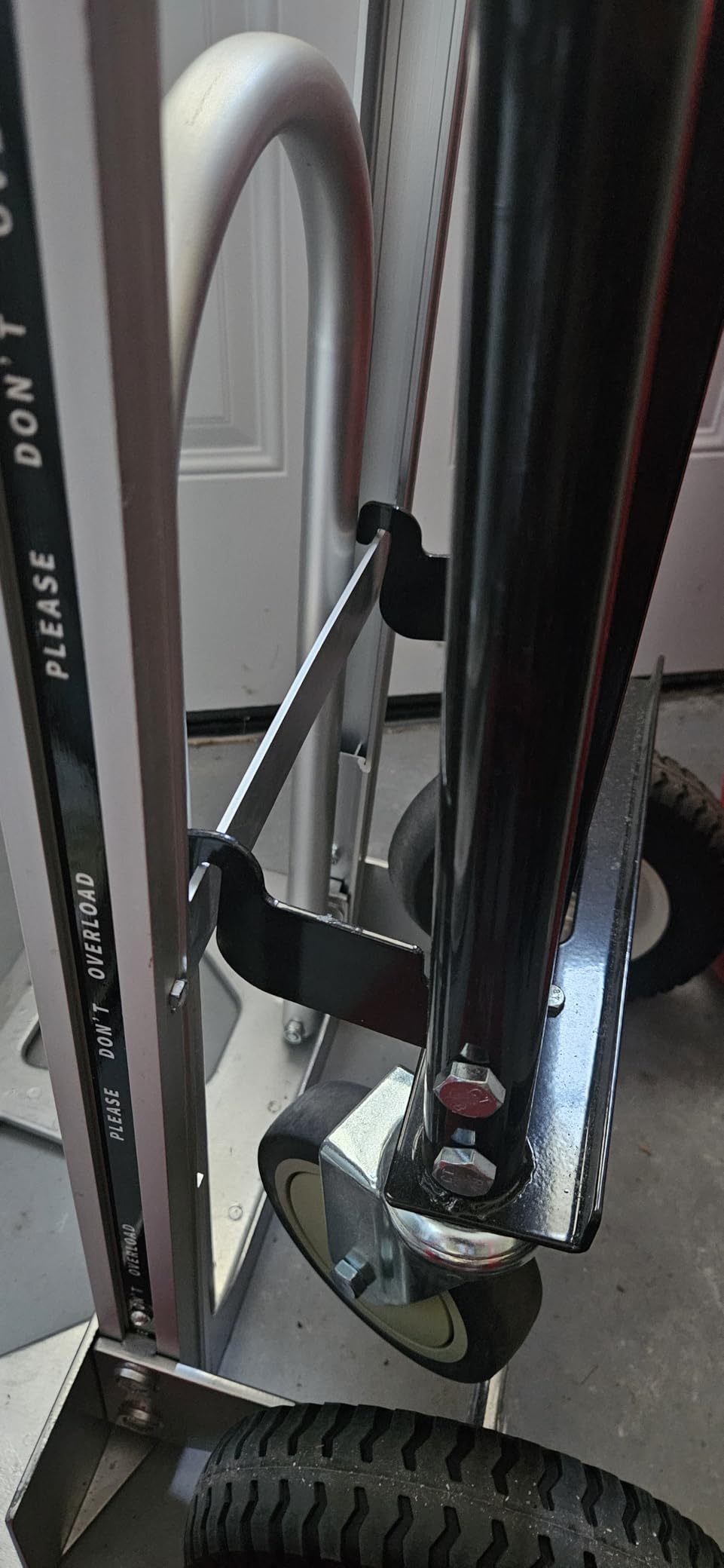 3 in 1 Industrial Convertible Hand Truck Dolly 1000 LBS Capacity | Heavy Duty Stair Climbing Dolly Cart, Aluminum Foldable Platform Utility Cart with Wheels for Transport, Moving, 3 Positions customer photo 1