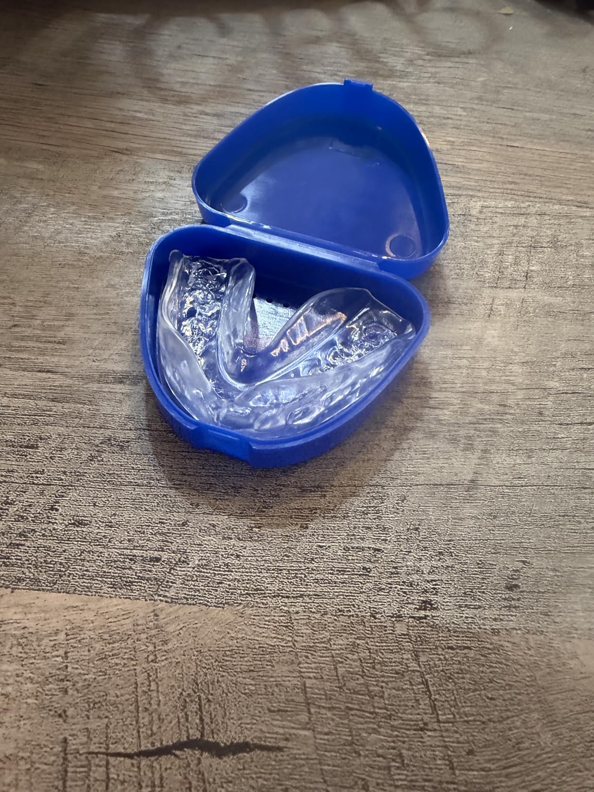 Mouth Guard for Grinding Teeth at Night: Moldable Dental Guard for Sleeping - Nighttime Protection for Teeth with 12 Cleaning Tablets customer photo 1