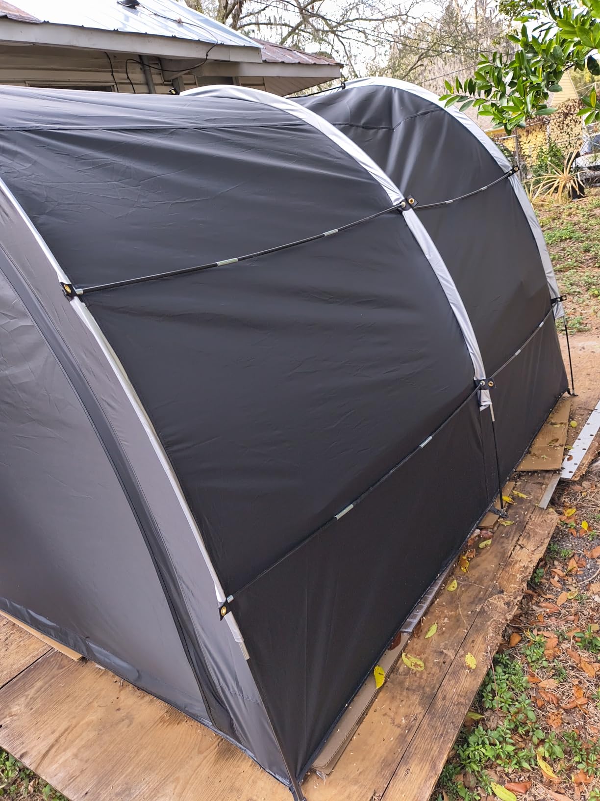 Happy Travel Outdoor Waterproof Bike Storage Tent customer photo 2