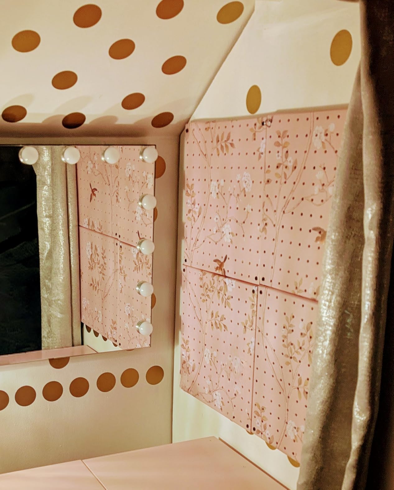 INCLY 70PCS Metal Peg Board Kit with 1/4