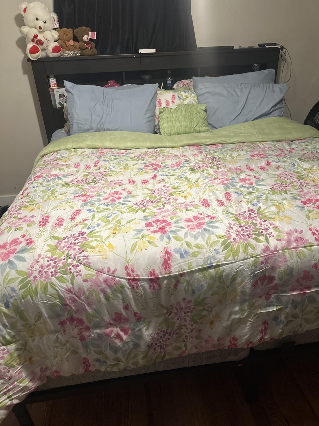 King Size Bed Frames 18 inch High 3500 lbs Heavy Duty Metal Platform, Mattress Foundation with Steel Slat Support/No Box Spring Needed/Noise Free/Non-Slip/Easy Assembly customer photo 1