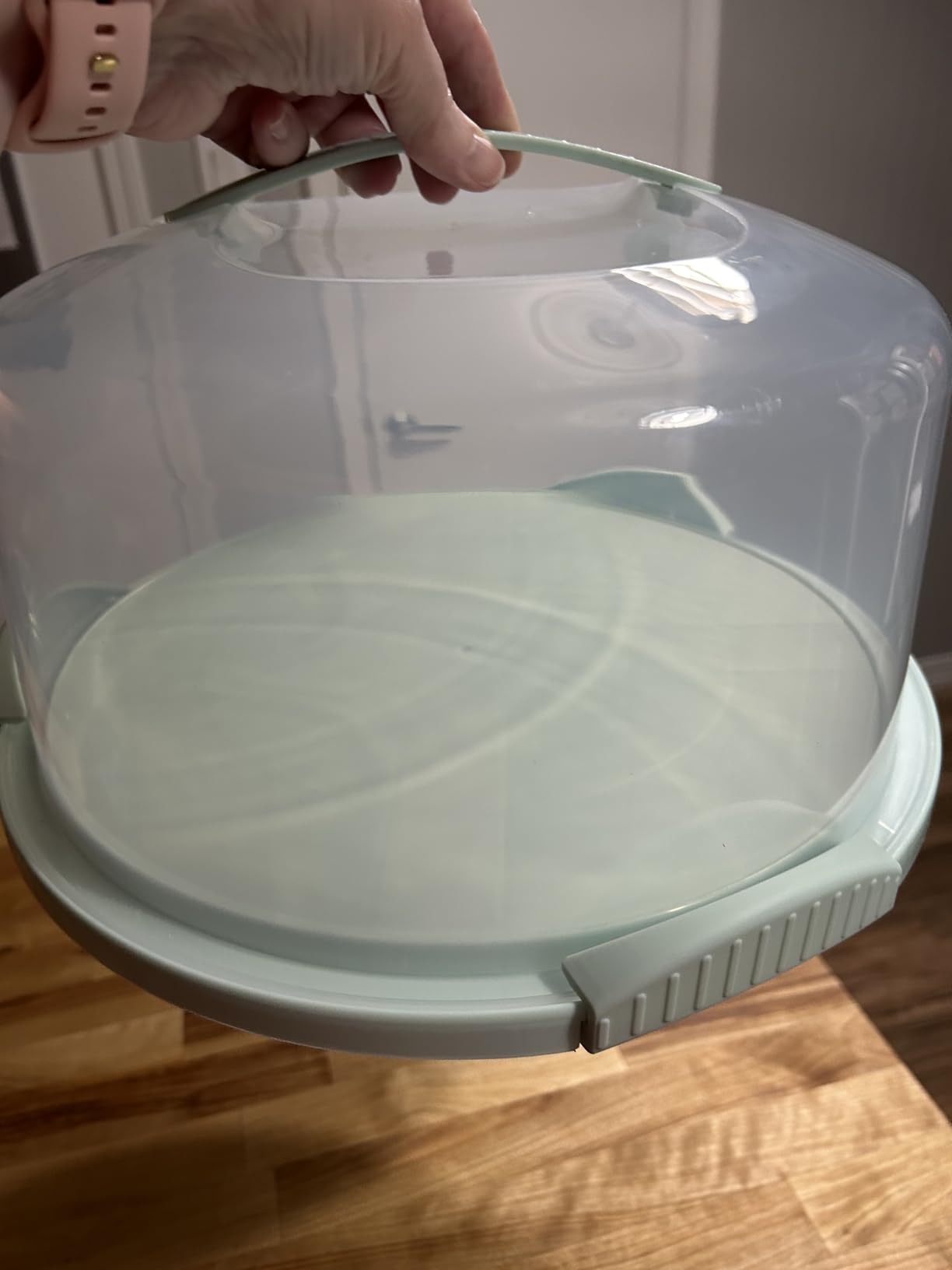 JOEY'Z EXTRA LARGE Cake Carrier - Holds up to 12 Inch 3-Layer Cake customer photo 2