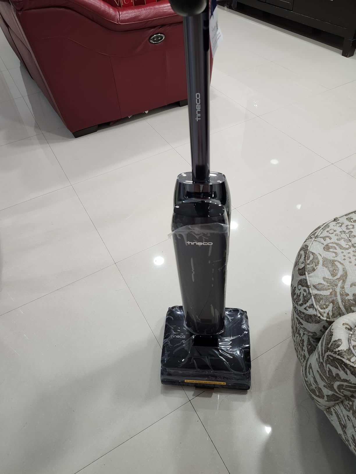 Tineco Floor One S9 Artist Steam Wet Dry Vacuum Cleaner, High-Temp Steam Cleaning, 22kPa Suction, 360° SmoothDrive, Anti-Tangle Design, 185°F Flashdry, Long Runtime, 180° Lay-Flat customer photo 1