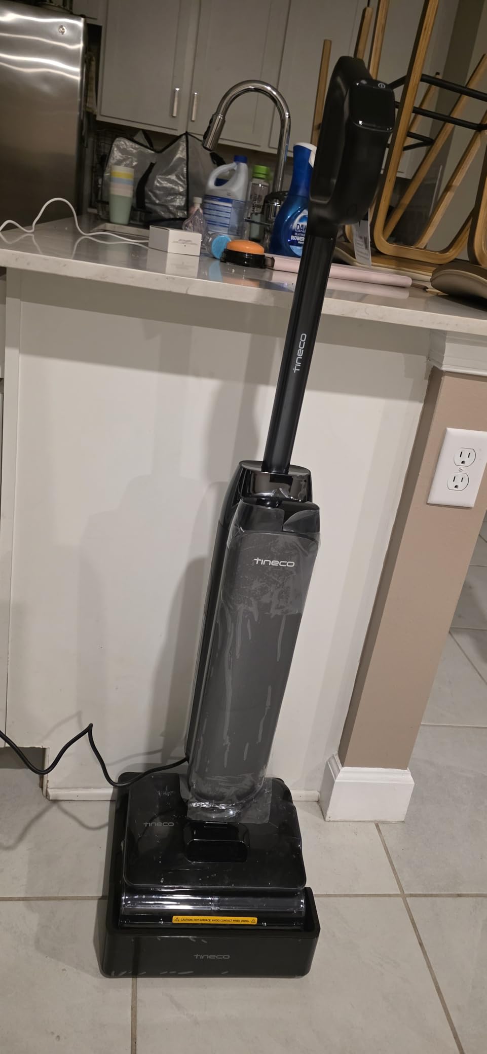 Tineco Floor One S9 Artist Steam Wet Dry Vacuum Cleaner, High-Temp Steam Cleaning, 22kPa Suction, 360° SmoothDrive, Anti-Tangle Design, 185°F Flashdry, Long Runtime, 180° Lay-Flat customer photo 2