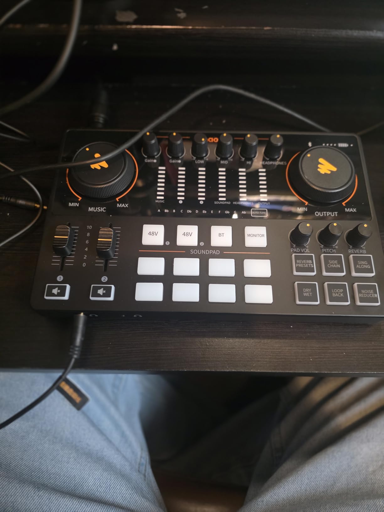 MAONO E2 Gen2B Podcast Equipment Bundle for 2, Dual XLR Condenser Mic Mixer customer photo 2