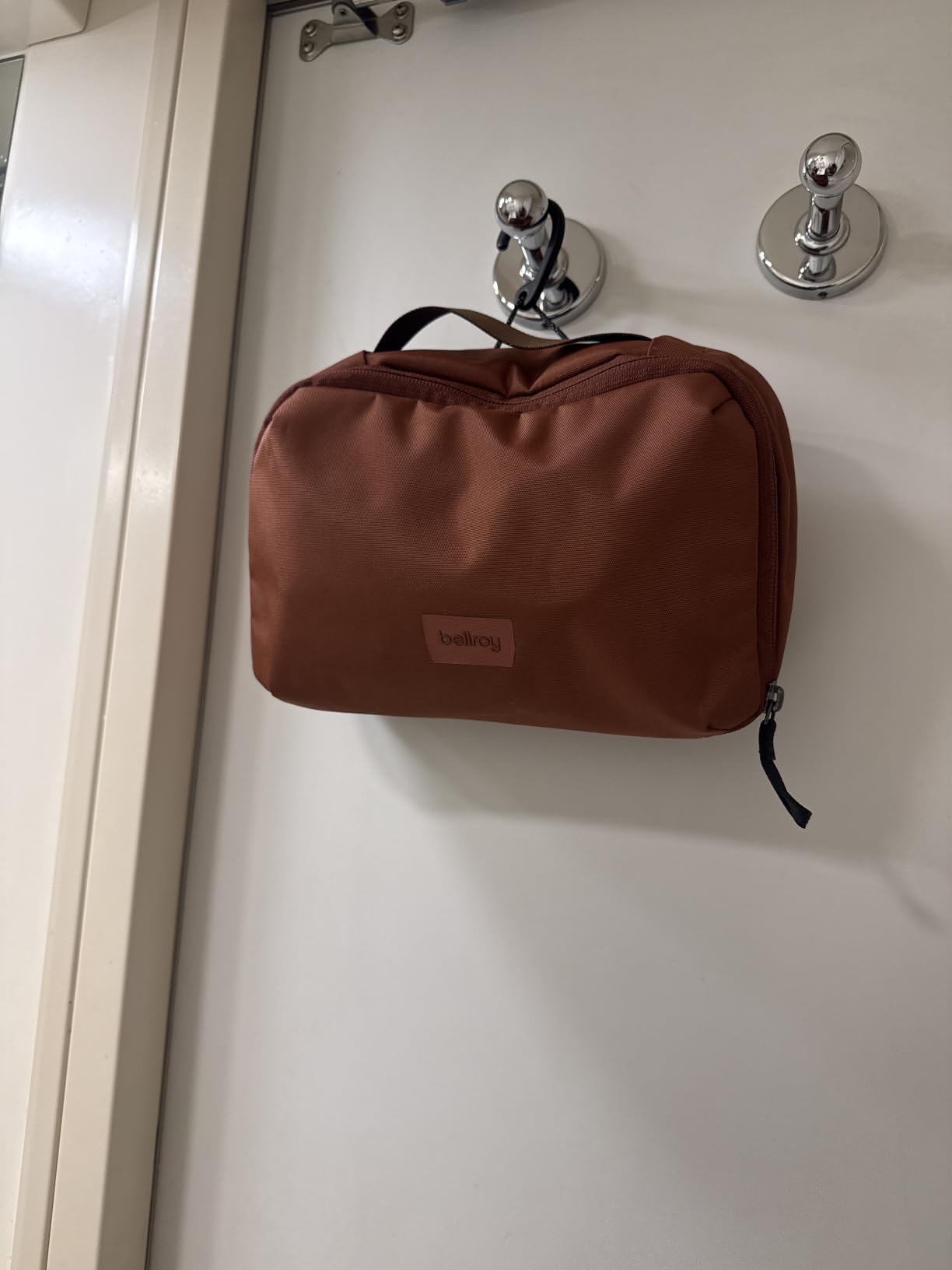 Bellroy Hanging Toiletry Kit 3L, Travel Toiletry Bag - SeaKelp | 3L hanging toiletry bag for men and women, designed for travel customer photo 1