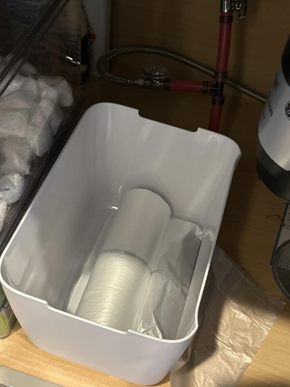 YouCopia SinkSuite Trash Bag Dispenser, Garbage Bag Holder, Top Lid Storage customer photo 2
