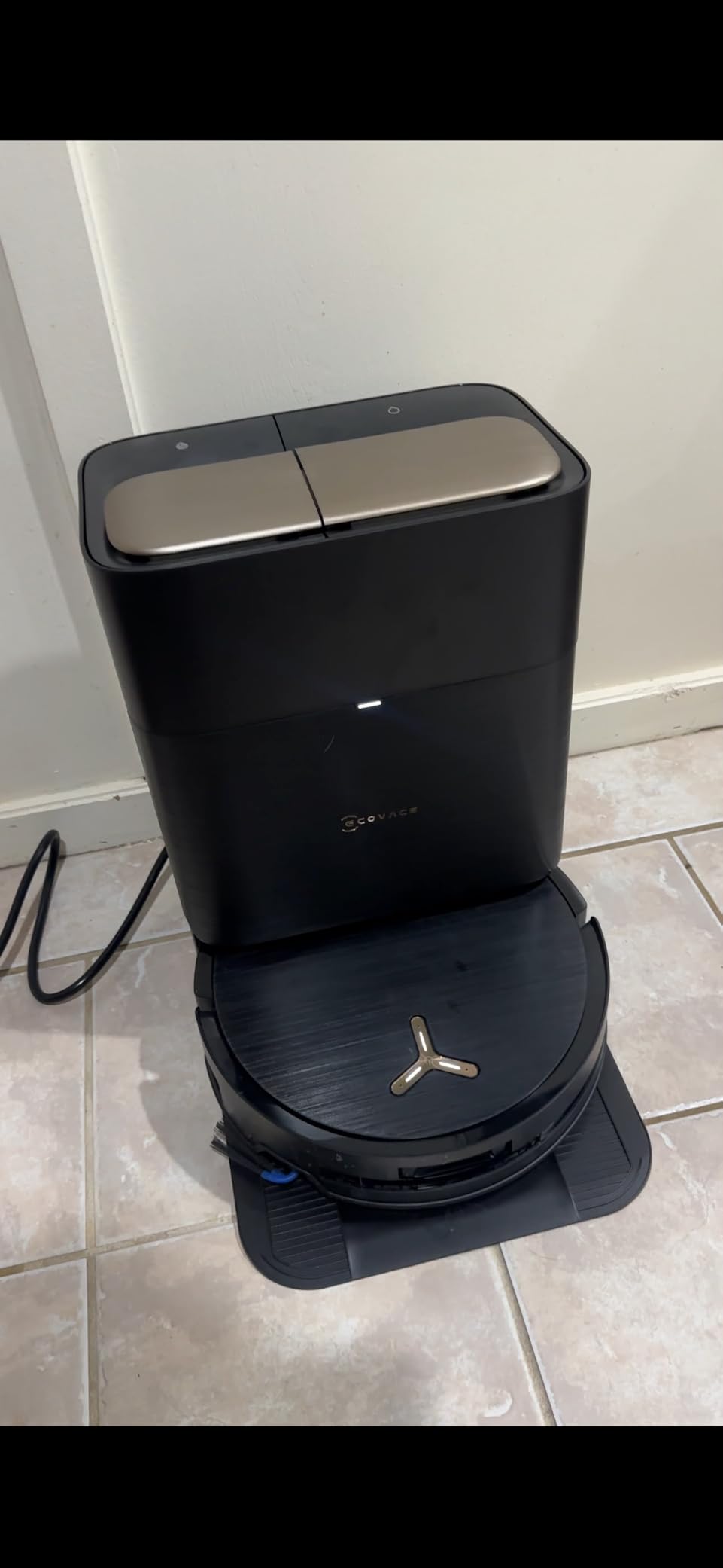 ECOVACS DEEBOT X9 PRO Omni Robot Vacuum, OZMO Roller Instant Self-Washing | 16600Pa BLAST Suction, Triple Lift Carpet Care, ZeroTangle 3.0, TruEdge Edge, Hands-Free Station, AI Obstacle Avoidance customer photo 1