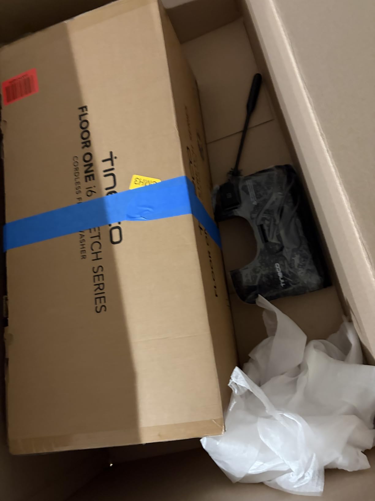 Floor ONE i6 Stretch Wet Dry Vacuum Cleaner, Vacuum & Mop All in One, 20kpa Powerful Suction, Up to 40 Minutes Runtime, 180° Lay-Flat, Anti-Tangle Design, Full-Path Self-Cleaning&185℉ Flashdry customer photo 1