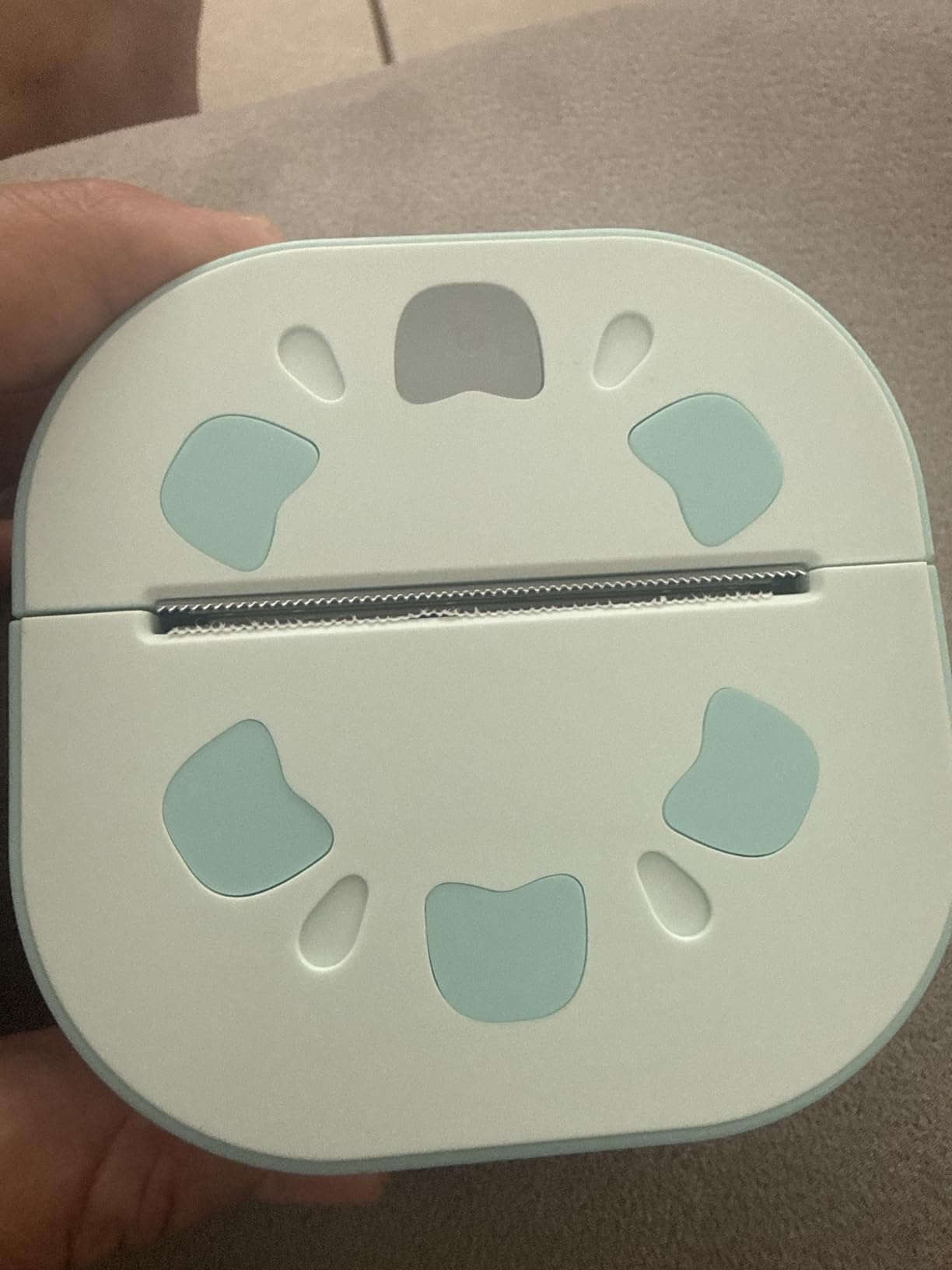 Mini Sticker Printer,Thermal Printer Bluetooth Sticker Maker for Kids | Portable Sticker Maker with 3 Rolls Paper, Print Pod Inkless Thermal Printer for iPhone, Study, Journal, DIY, Kids Gift customer photo 2