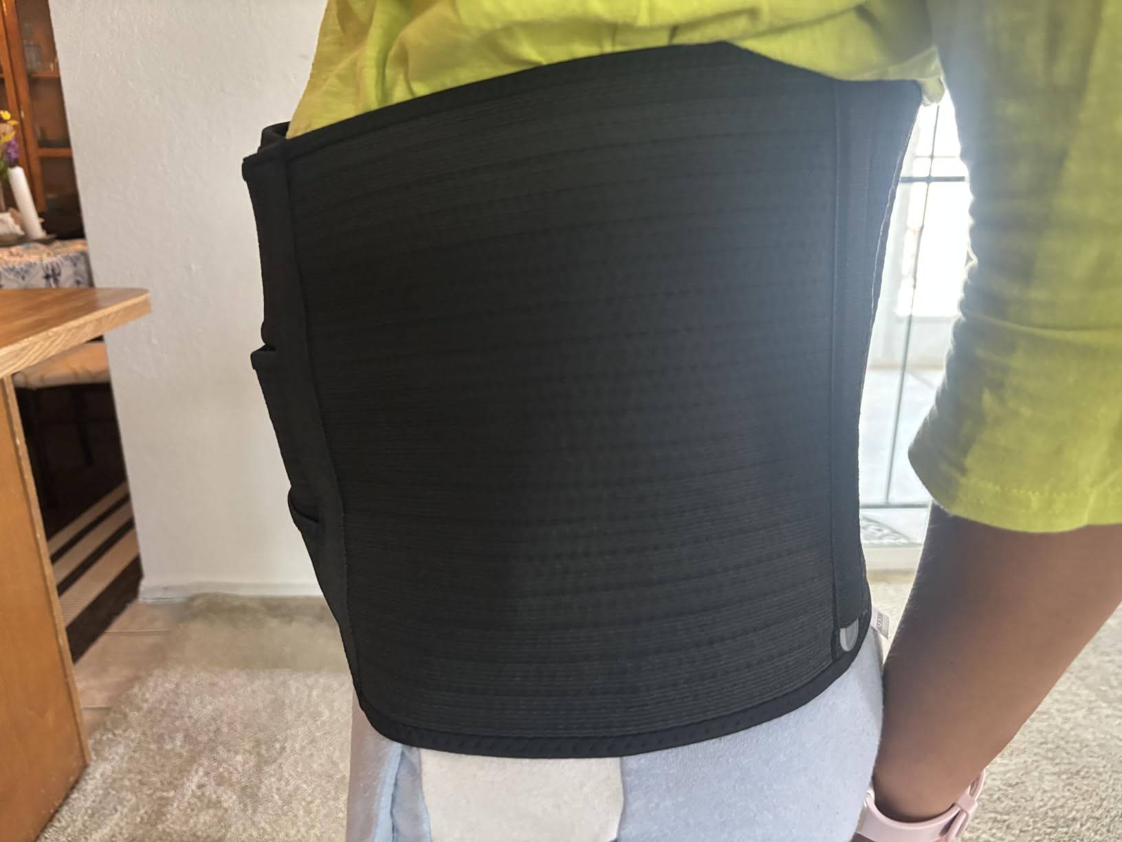 MAMODY Postpartum Recovery Belly Binder for C-Section & Natural Delivery | Adjustable Compression Wrap, Abdominal Support Belt for Women customer photo 1