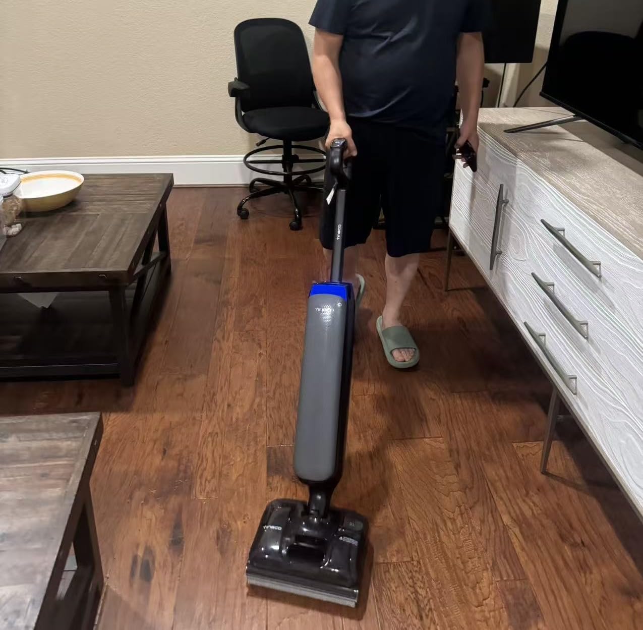 Wet Dry Vacuum Cleaner 22kPa Suction Floor Cleaner Mop, 50 Min Runtime, iLoop Smart Sensor, DualBlock Anti-Tangle Design, 185℉ Flashdry, Dual-Edge Cleaning, 180° Lay-Flat, Floor One S7 Artist customer photo 1