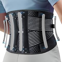 Rakiie Slim Back Brace for Lower Back Pain Relief, Lightweight & Breathable Back Support Brace for Men Women, Ergonomic Light Lumbar Support for Everyday Wear, Light Gray XL customer photo 2