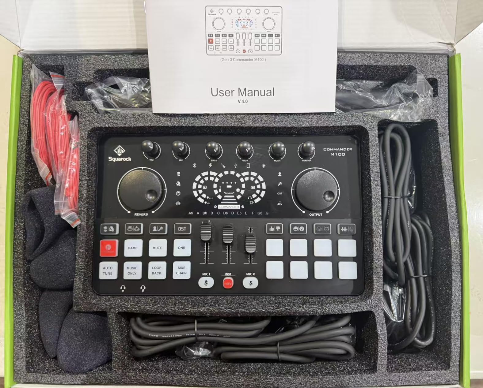 M100 2-Person Podcast Equipment Bundle,48V XLR Dual Condenser Mics | Premium 48V studio-grade vocals with dual pop-filters for streaming,recording,phone & PC gaming customer photo 2