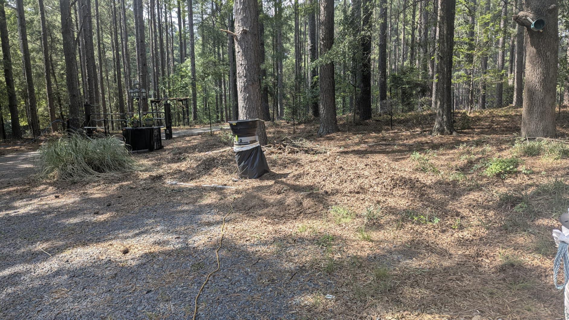 Electric Leaf Mulcher/Shredder: DEKOPRO 15-Amp 8200RPM Motor for 17:1 Reduction Ratio, Adjustable Control Dia with Leaf Scoops Spade, Collection Bag & 20 Cutting Lines customer photo 1