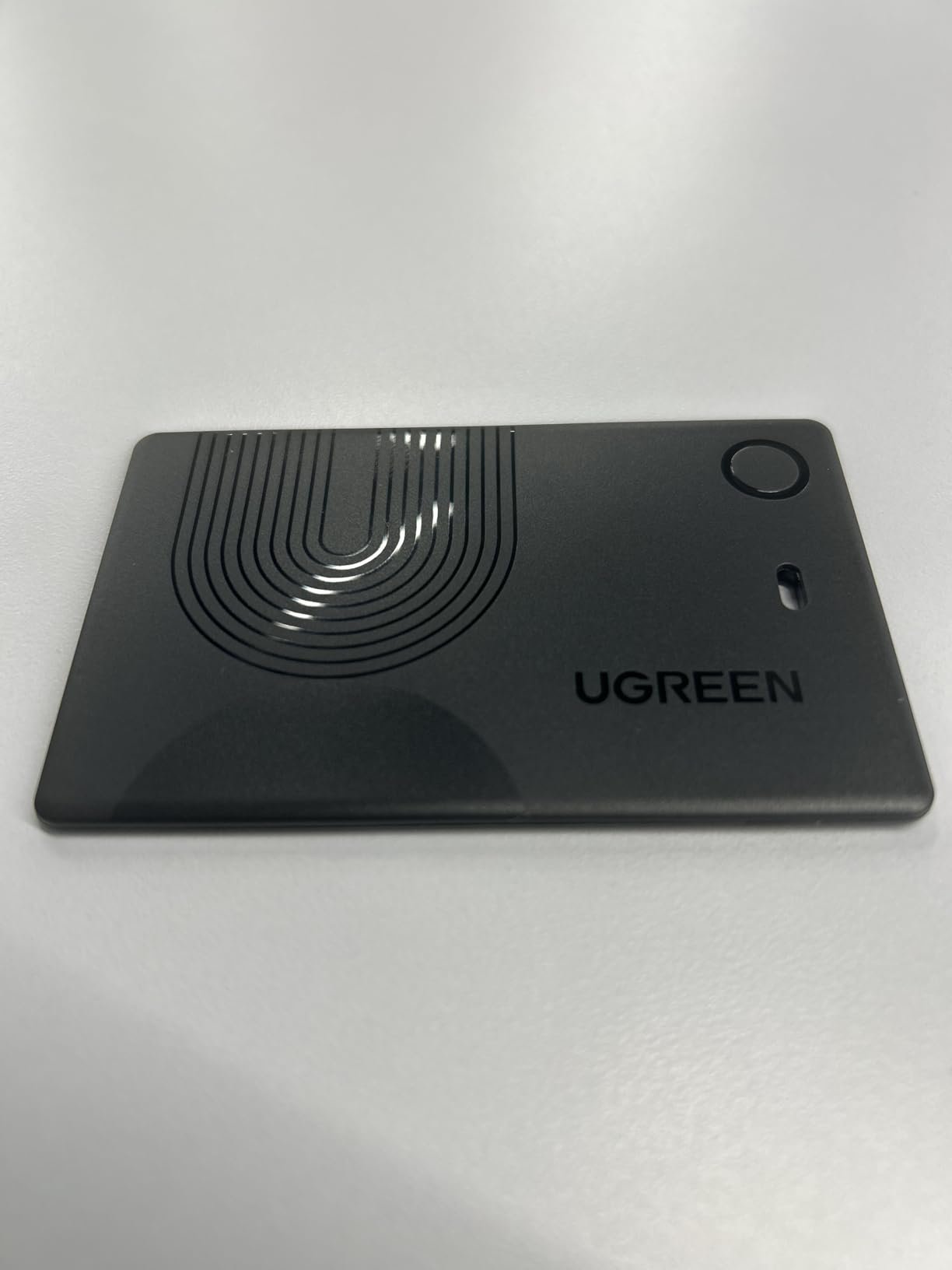 UGREEN FineTrack Slim Wallet Tracker Card (iOS Only) | Bluetooth Air Tracker Tags Compatible with Apple Find My, Smart Tags for Wallet,Luggage, [Apple MFi Certified] customer photo 1