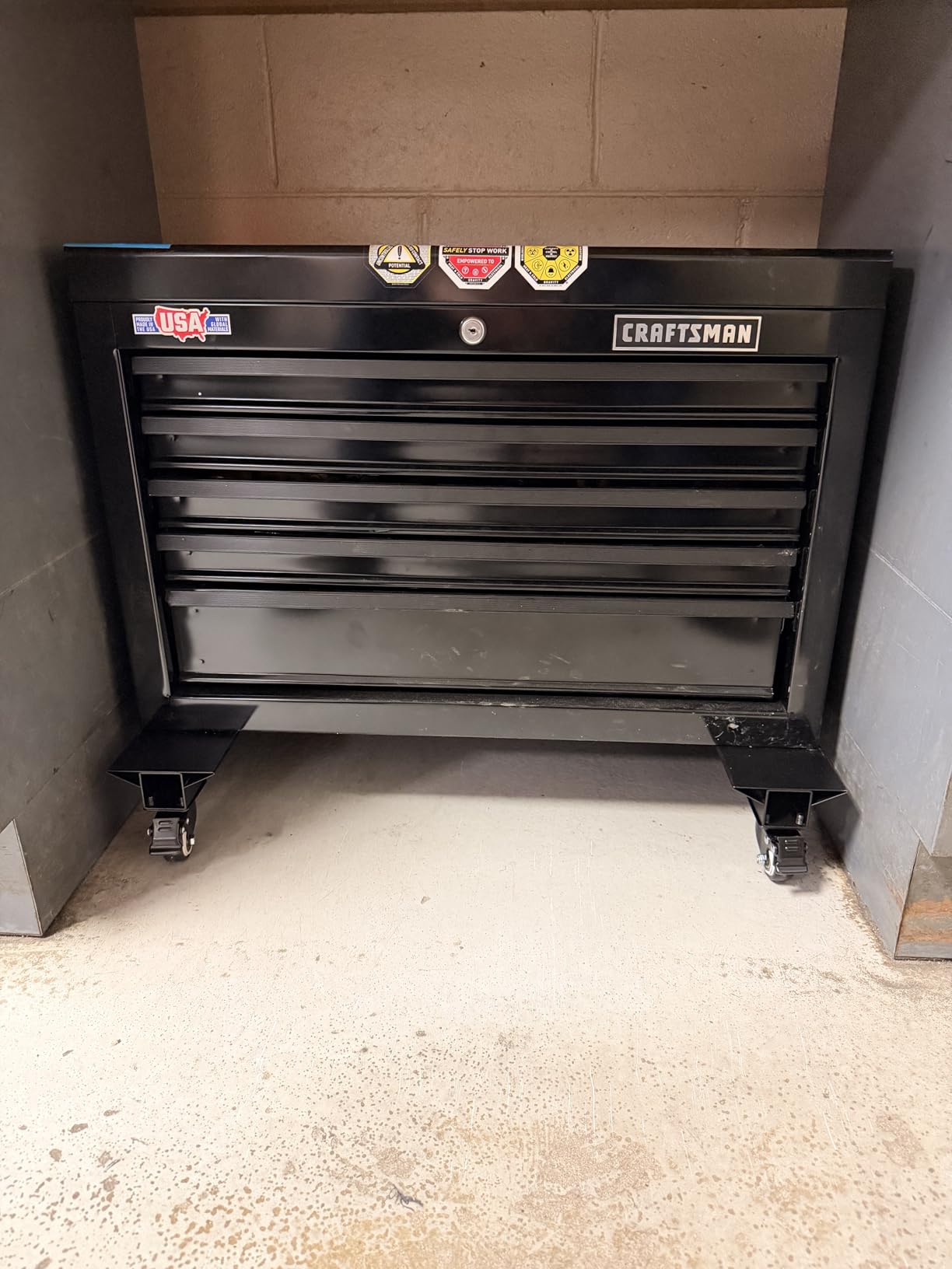 Furniture Dolly 1500LBS Capacity, Adjustable Heavy Duty Iron Moving Dolly Cart with 4 Lockable Caster Wheels, Stand Base for Washing Machine Refrigerator Dryer with Non-Slip Mat Easy Moving customer photo 2