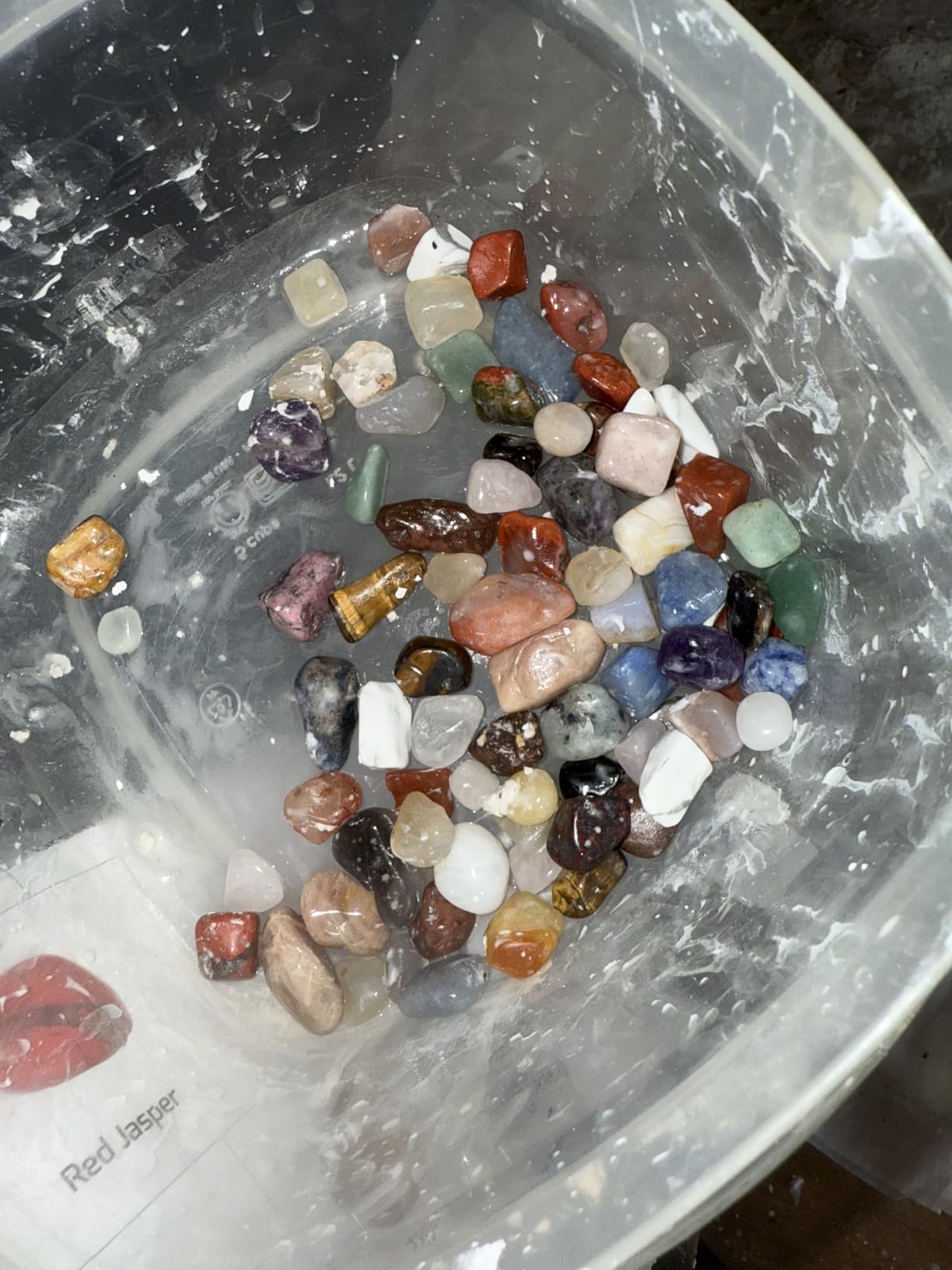 National Geographic Gigantic Gemstone Dig Kit with 50 Real Gemstones | Giant Dig Brick, Amethyst, Quartz & Tiger's Eye, Gem Mining Activity, Excavation Tools, Magnifying Glass, Birthday Gift customer photo 1