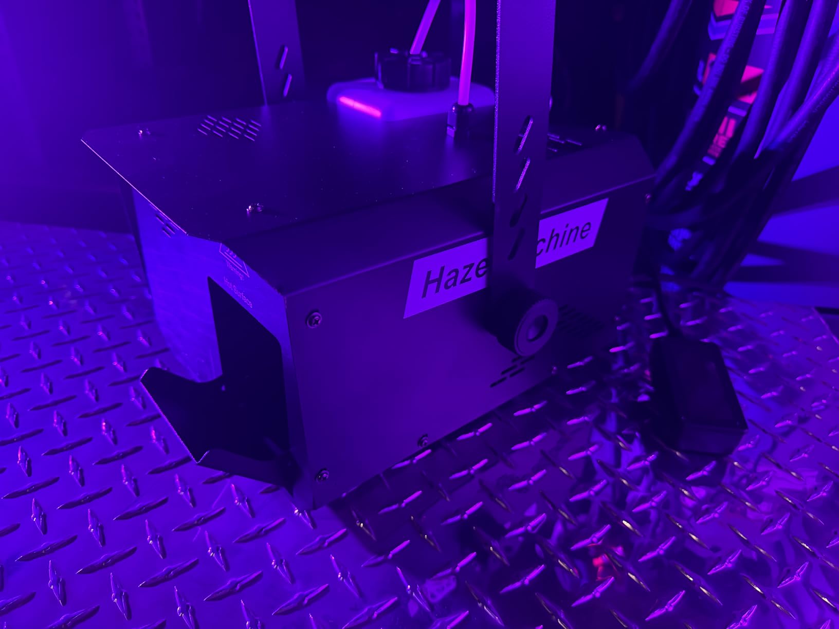 600W 1000CFM Haze Machine for Stage & DJ | Remote DMX512 Control, Adjustable Outlet, 2L Tank customer photo 2