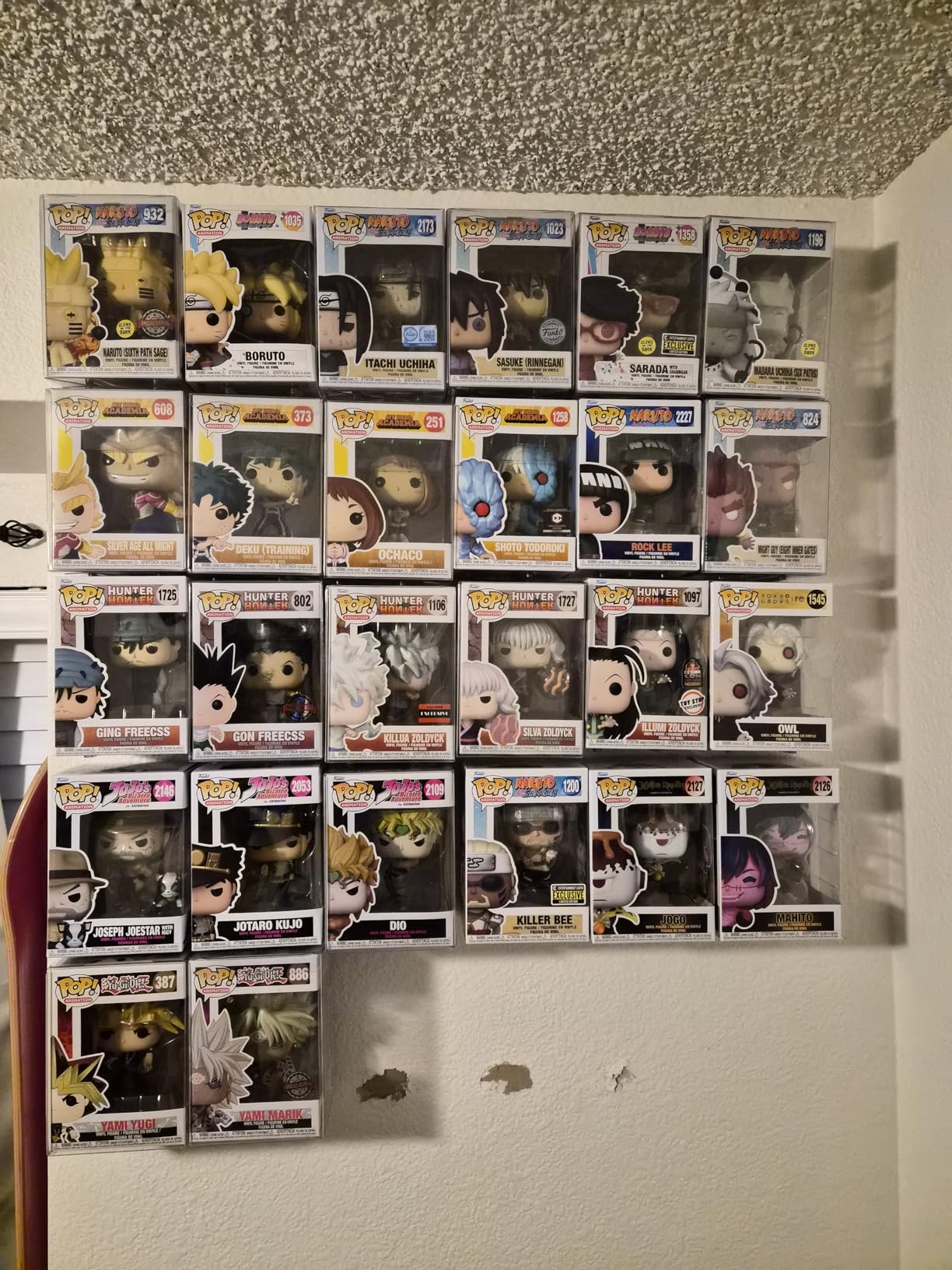 Adhesive Display Shelf for Funko Pop Boxes (16-Pack) - Clean Mount for Funko Pop Display - Easy Adhesive Install - Box-Safe, No-Drill Setup - Clear customer photo 2