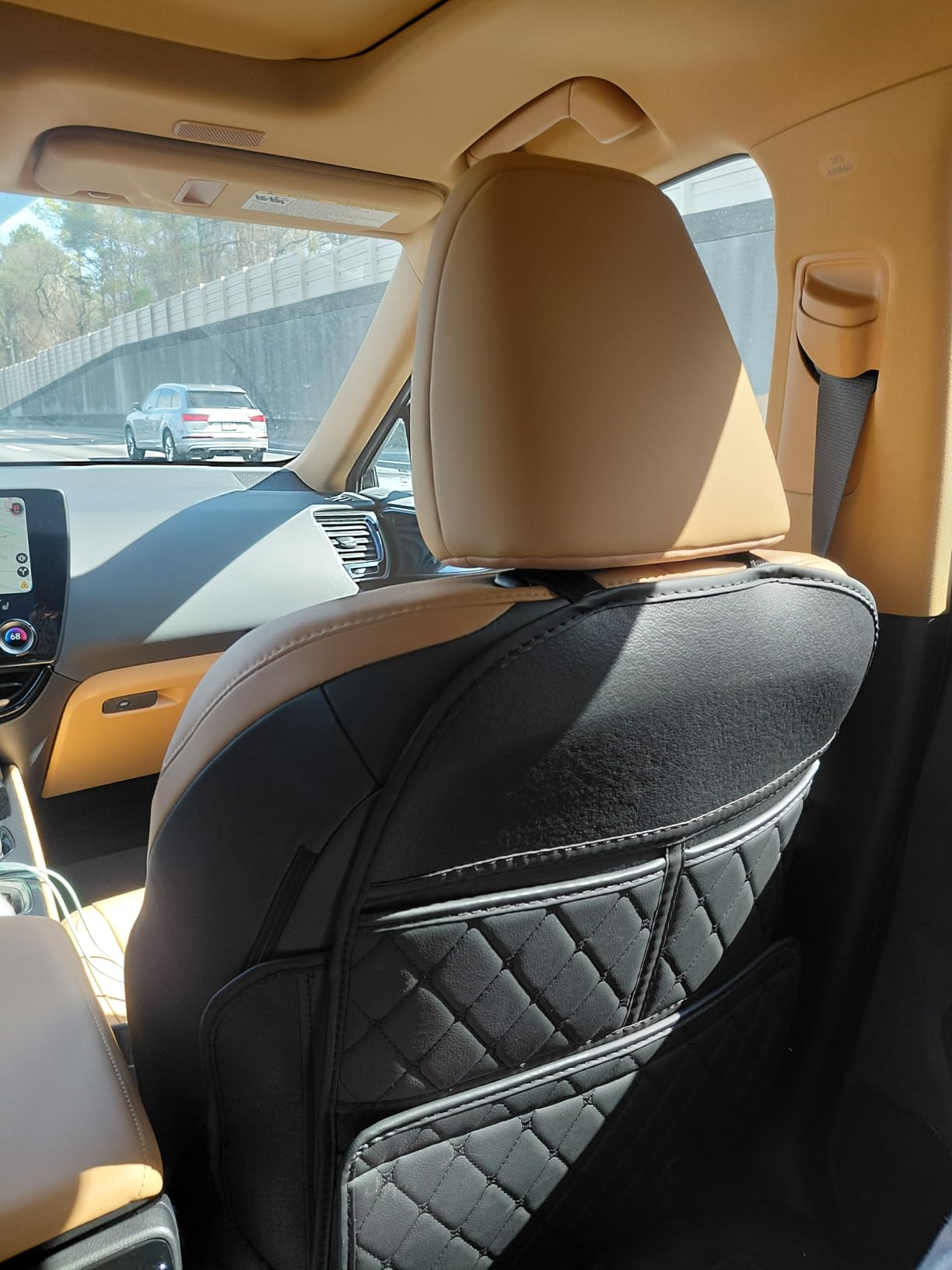 2 Pack Seat Back Protector for Kids, Car Kick Mats with Organizer | Waterproof, Fits Most Vehicles customer photo 2