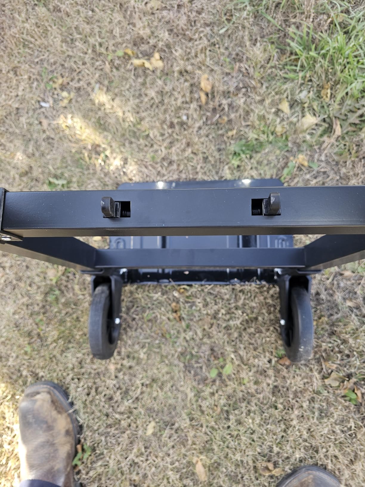 Aluminum 4 in 1 Convertible Hand Truck Dolly, 1000Lbs Capacity, Heavy Duty Folding Hand Truck Dolly Cart with Wheels 10in All-Terrain Tires customer photo 2