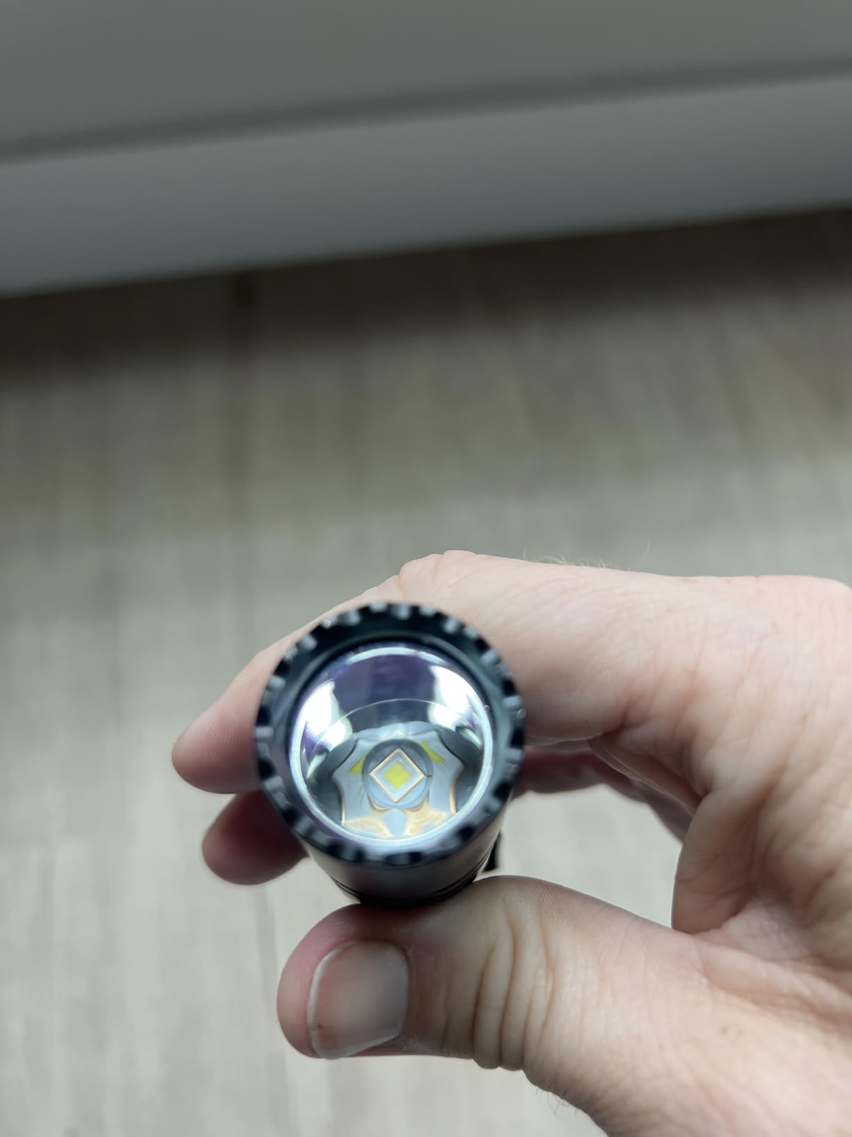 Sofirn SK30 Tactical Flashlight, 3000 Lumens Rechargeable with Holster | Dual Switch, Instant Strobe, 6 Modes, 1286ft Beam Distance, 42H Runtime, IPX8 Waterproof, for Police, Security, Rescue, Work customer photo 2