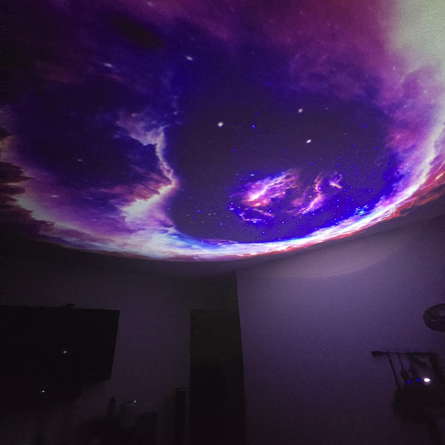 Govee Galaxy Light Star Projector 2 Pro, 4 Megapixel HD Lens Night Light | Planetarium Projector work with Matter, Star LED Lights Projector with 20+ Preset Scenes, Room Decor, Gift for Kids customer photo 2