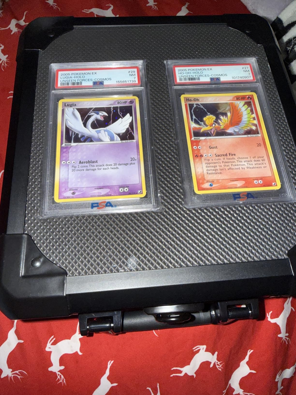 Graded Card Storage Box with Display Window, Stores Up to 60 Slabs | Portable Aluminum Alloy Slab Case with Secure Latches, Fits PSA, CSG, CGC, SGC, BGS and Top Loaders customer photo 2