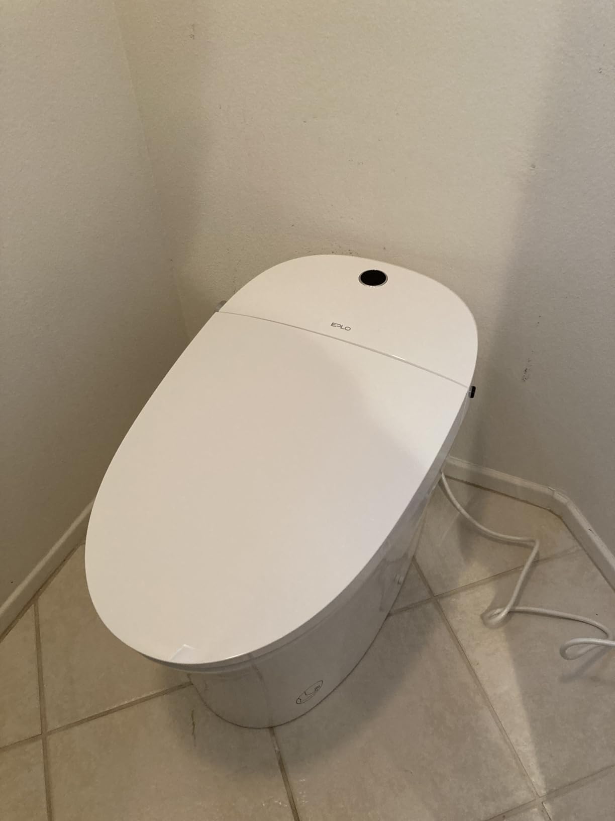 EPLO One Piece Smart Toilet Bidet, Tank&Pump, Foam Shield, Auto Flush E18 | Foot-sensor Flush, Blackout Flush, Elongated Heated Seat, Warm Water Wash, Air Dryer, Modern Japanese Toilet for Bathroom customer photo 1