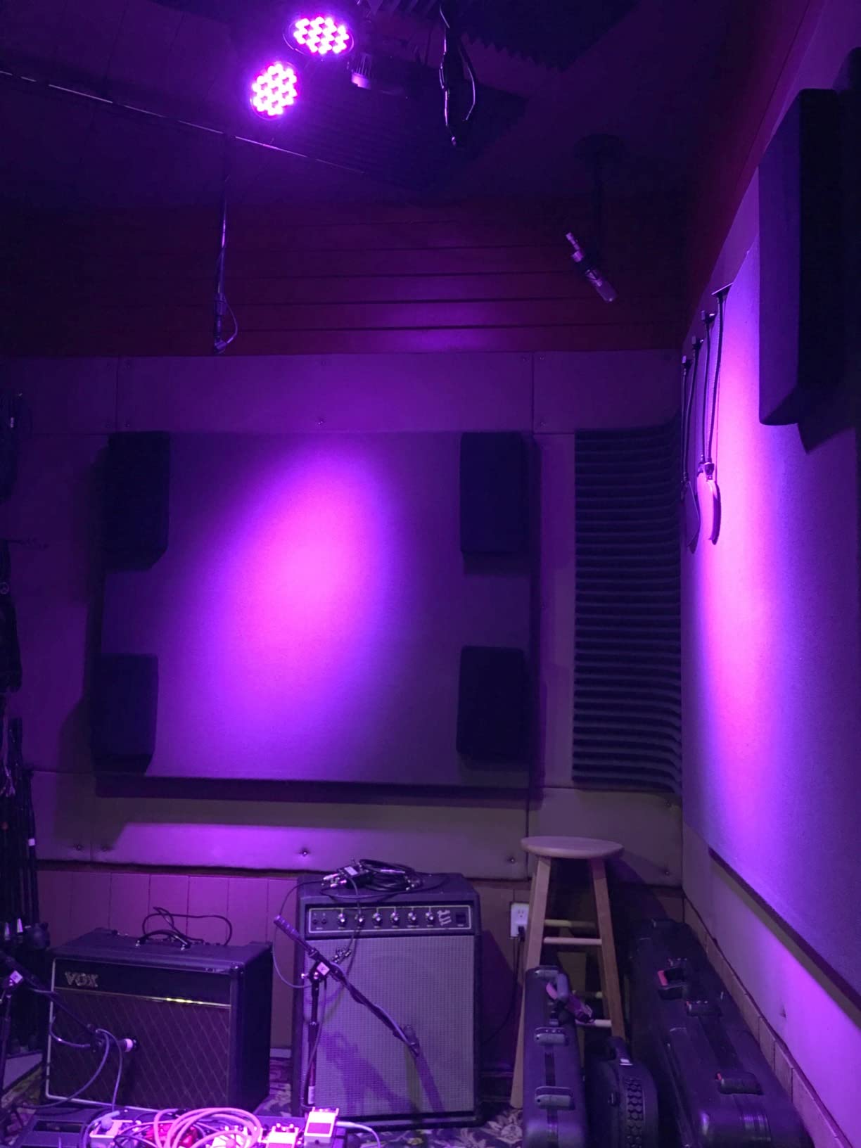 90W Dimmable RGB Battery Par Lights by Remote & DMX Control (2Pack) | 20H Single Color 5H Charging, Rechargeable LED Par, Uplight for DJ Party Event Wedding Church Concert Band Club customer photo 1