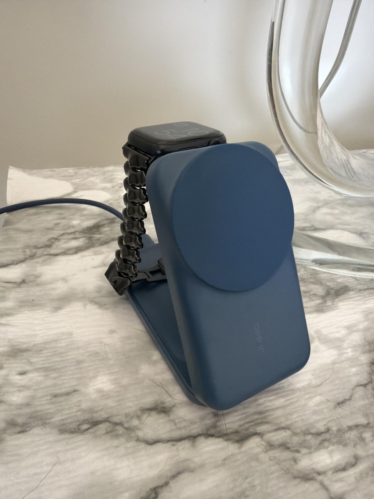 Belkin Qi2.2 25W Foldable 3-in-1 Fast Charging Station customer photo 2