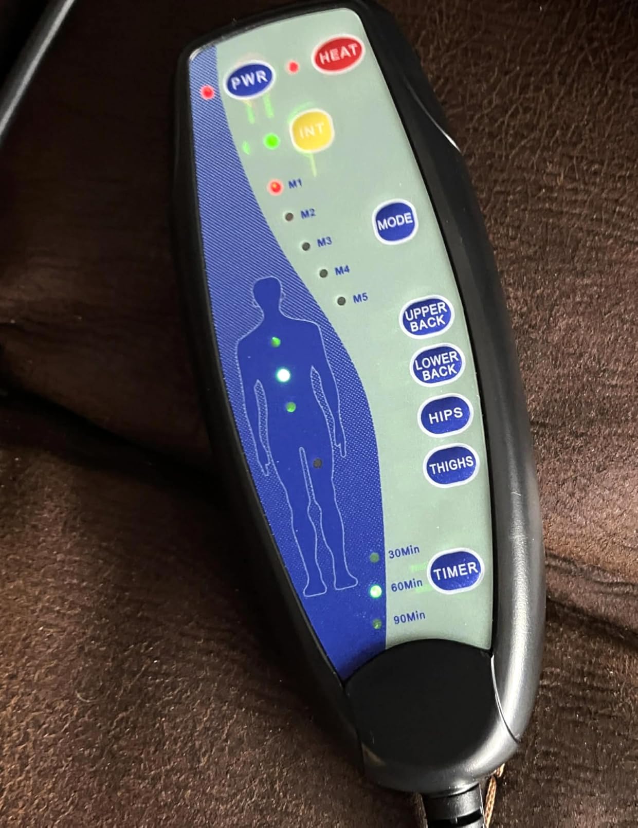 COMFIER Vibration Back Massager with Heat, Heated Massage Chair Pad, Massage Seat Cushion, Chair Massager pad, seat Warmer 5 Vibrating Modes & 2 Heat Levels, Ideal Gifts for Men Women customer photo 2