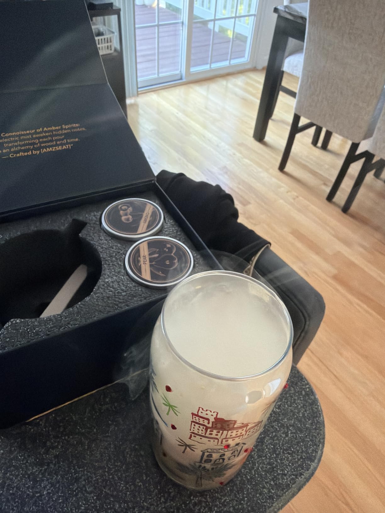 Electric Whiskey Smoker Kit-Rechargeable Cocktail Smoker Set with 6 Wood Chips-Unique Bourbon Ideal Christmas, Birthday, Valentine's Day Gift,Gifts for Men, Dad, Husband customer photo 1